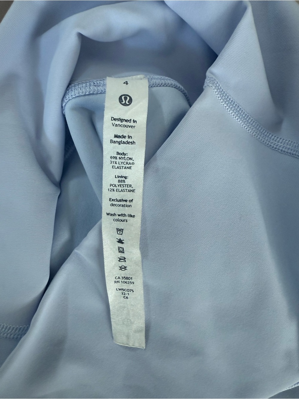 Lululemon Light Blue pants